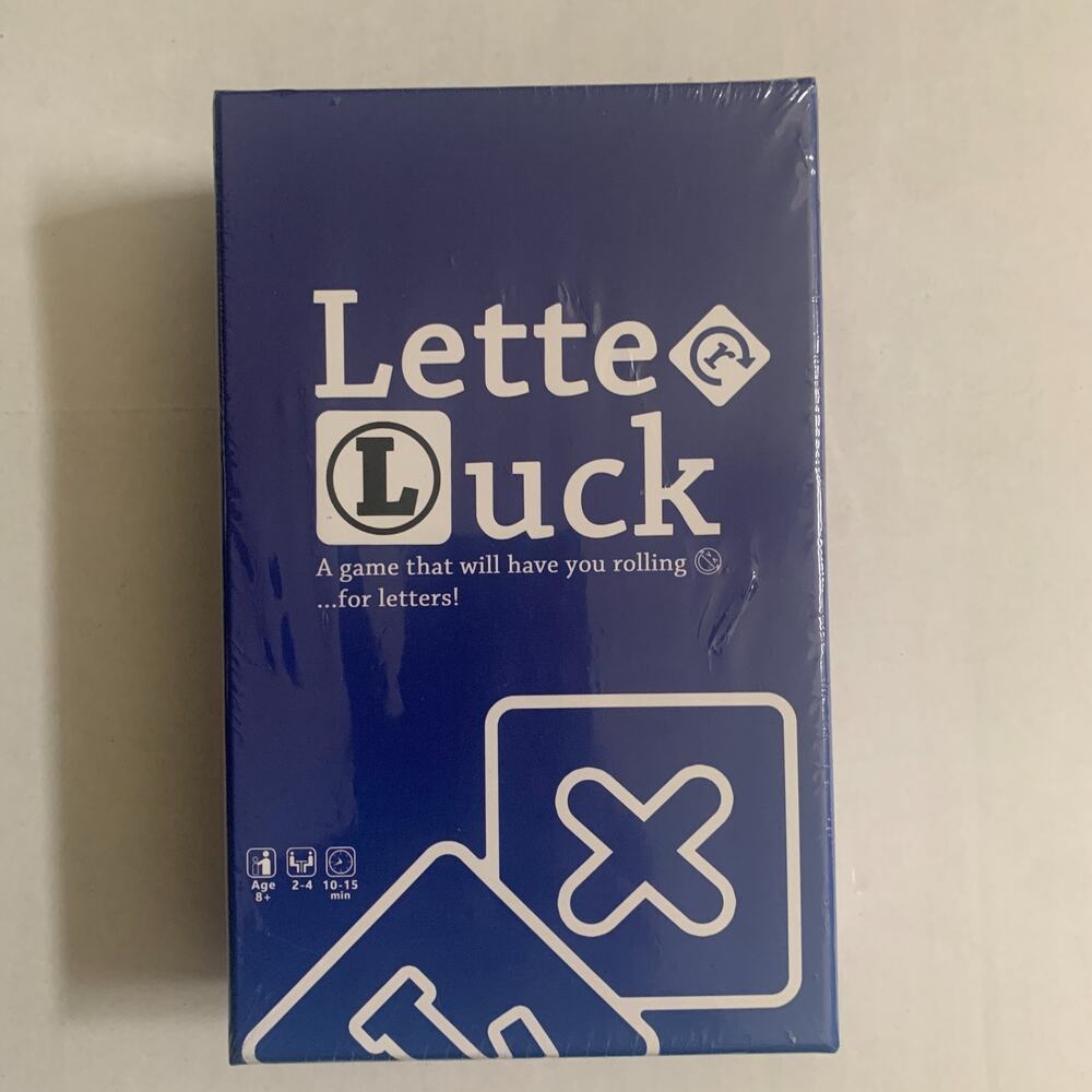 Letter Luck: A Family Word Game That Will Have You Rolling For Letters RARE